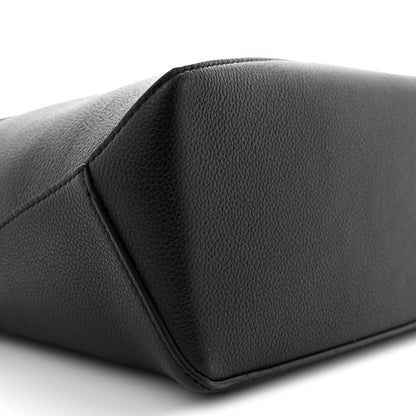 Loewe Grained Calfskin Small Puzzle Bag Black 9 of 11