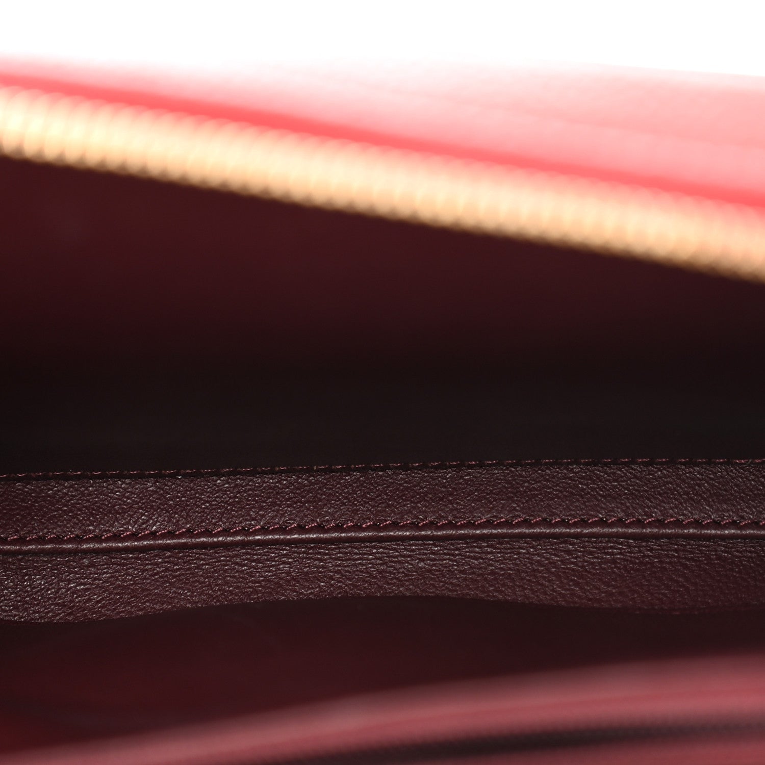 Chanel Caviar Quilted Medium CC Filigree Vanity Case Red 5 of 14