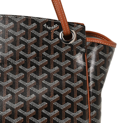 Goyard Goyardine Rouette PM Black Gold 7 of 9