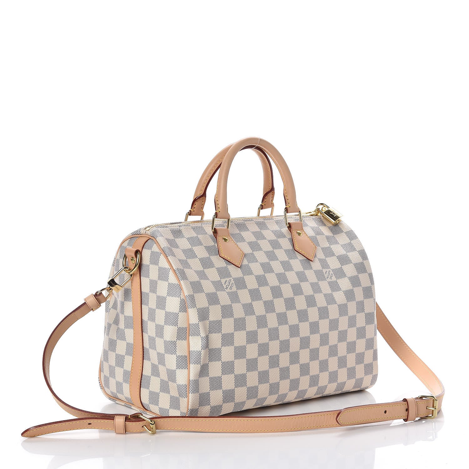 Louis Vuitton Damier Azur Speedy Bandouliere 30 3 of 9