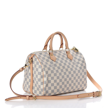 Louis Vuitton Damier Azur Speedy Bandouliere 30 3 of 9