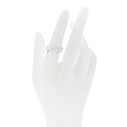 Tiffany Sterling Silver Paloma Picasso Graffiti Love Ring 54 7 2 of 6