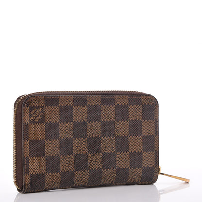 Louis Vuitton Damier Ebene Zippy Compact Wallet 3 of 8