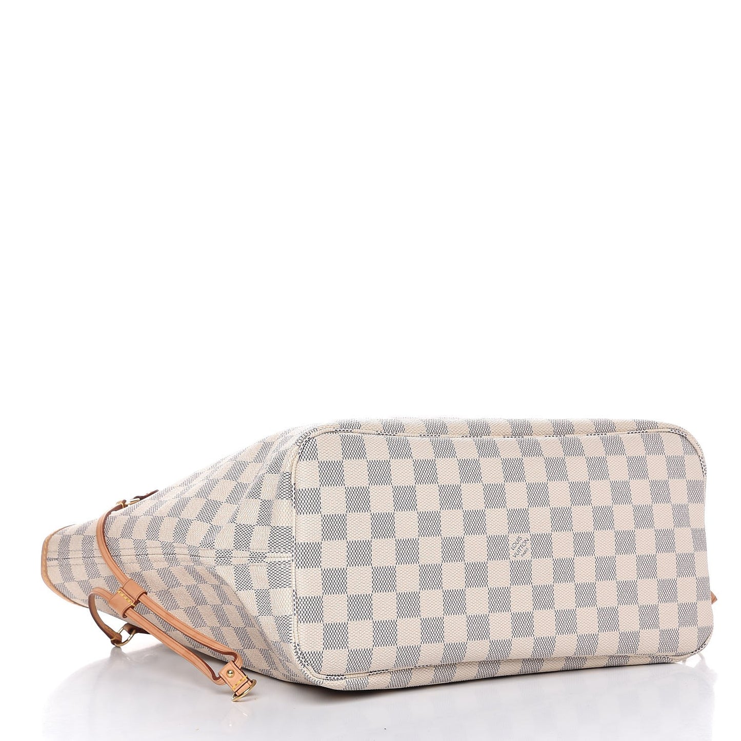 Damier Azur Neo Neverfull MM Rose Ballerine