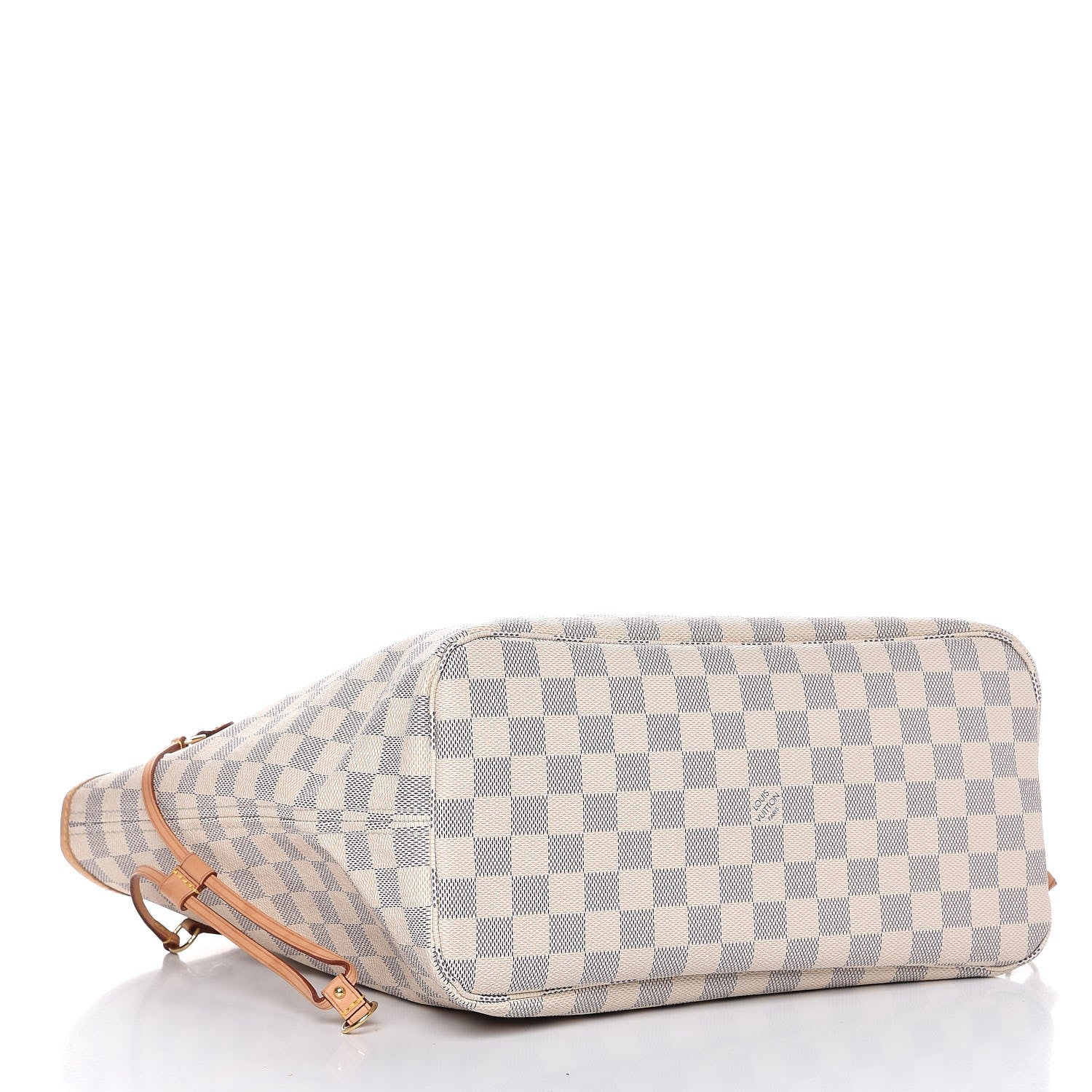 Louis Vuitton Damier Azur Neo Neverfull MM Rose Ballerine 5 of 10