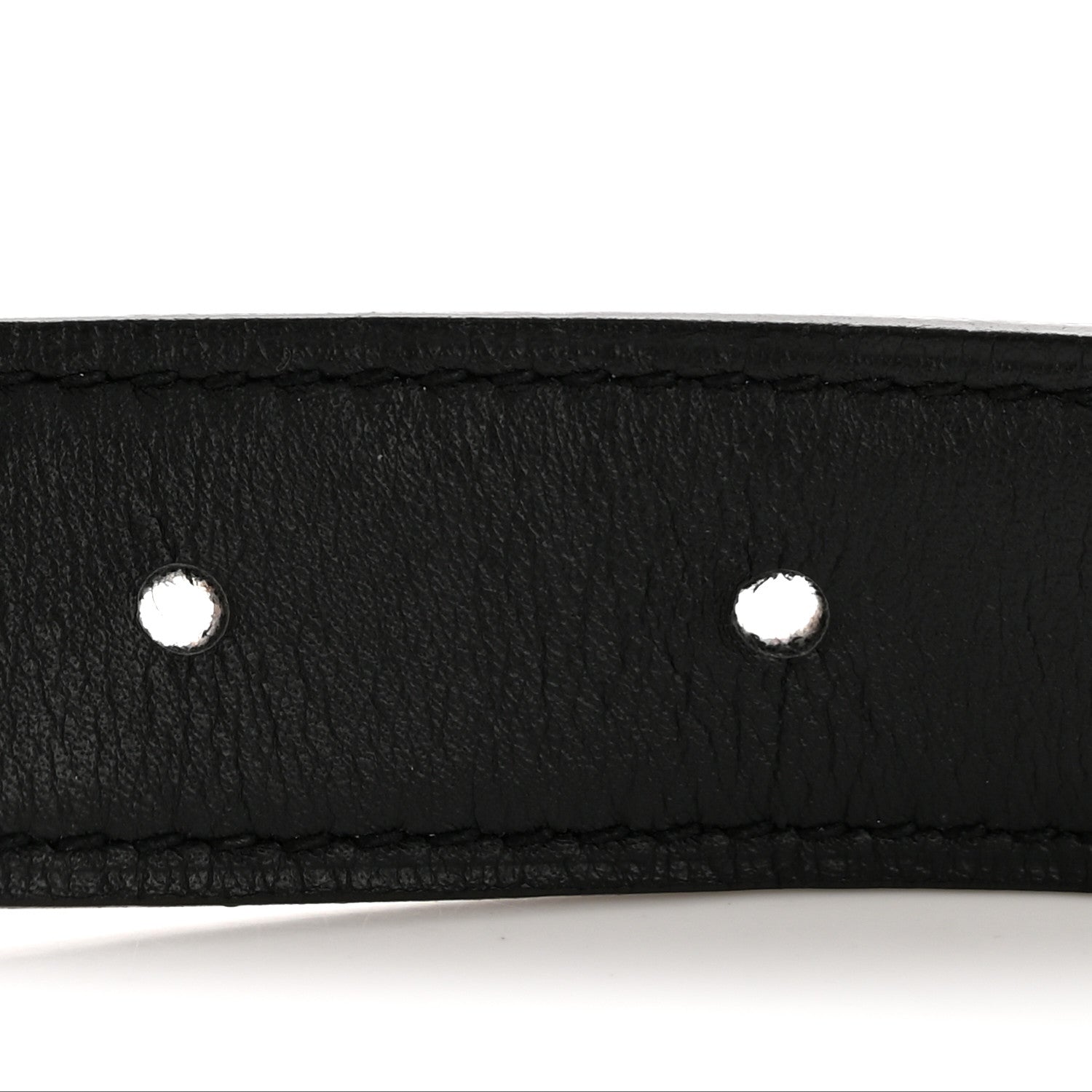 Hermes Swift Epsom 24mm Belt Strap 90 36 Black Gold 4 of 6