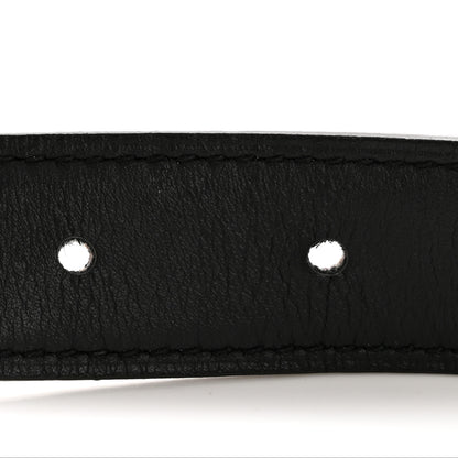 Hermes Swift Epsom 24mm Belt Strap 90 36 Black Gold 4 of 6