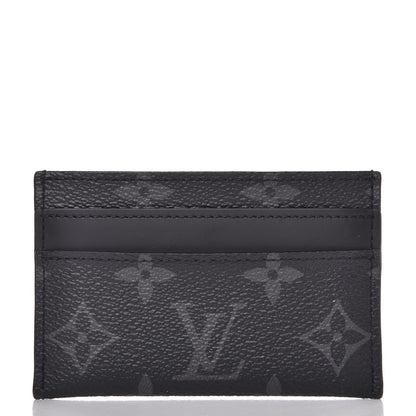 Louis Vuitton Monogram Eclipse Porte-Cartes Double Card Holder 1 of 8