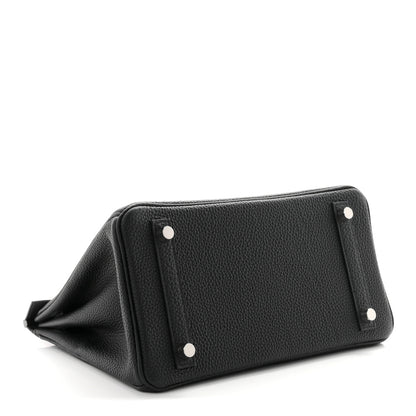 Hermes Togo Birkin 25 Black 3 of 10