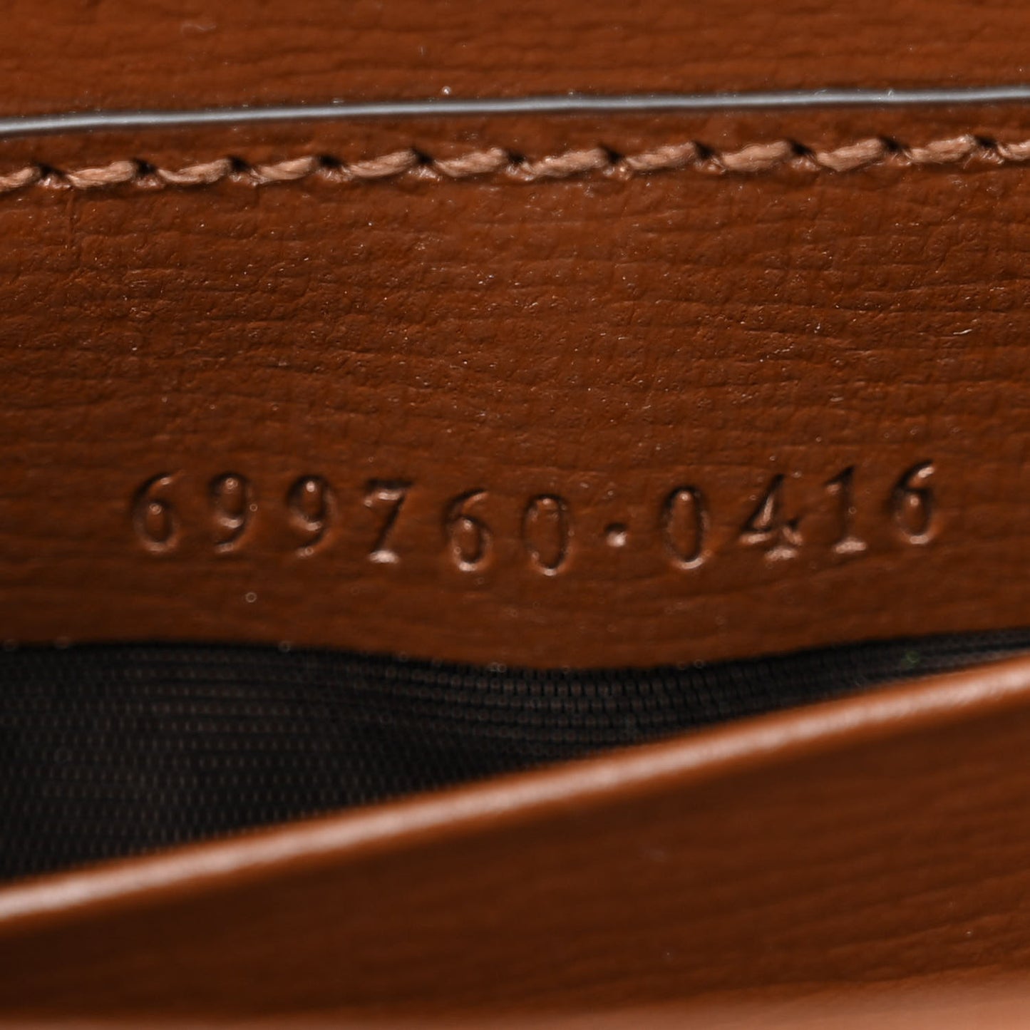 GG Supreme Monogram Azalea Calfskin Web Horsebit 1955 Wallet On Strap Beige Ebony Brown Sugar
