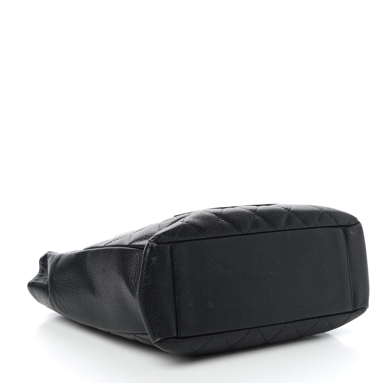 Chanel Caviar Quilted Petit Shopping Tote PST Black 4 of 10