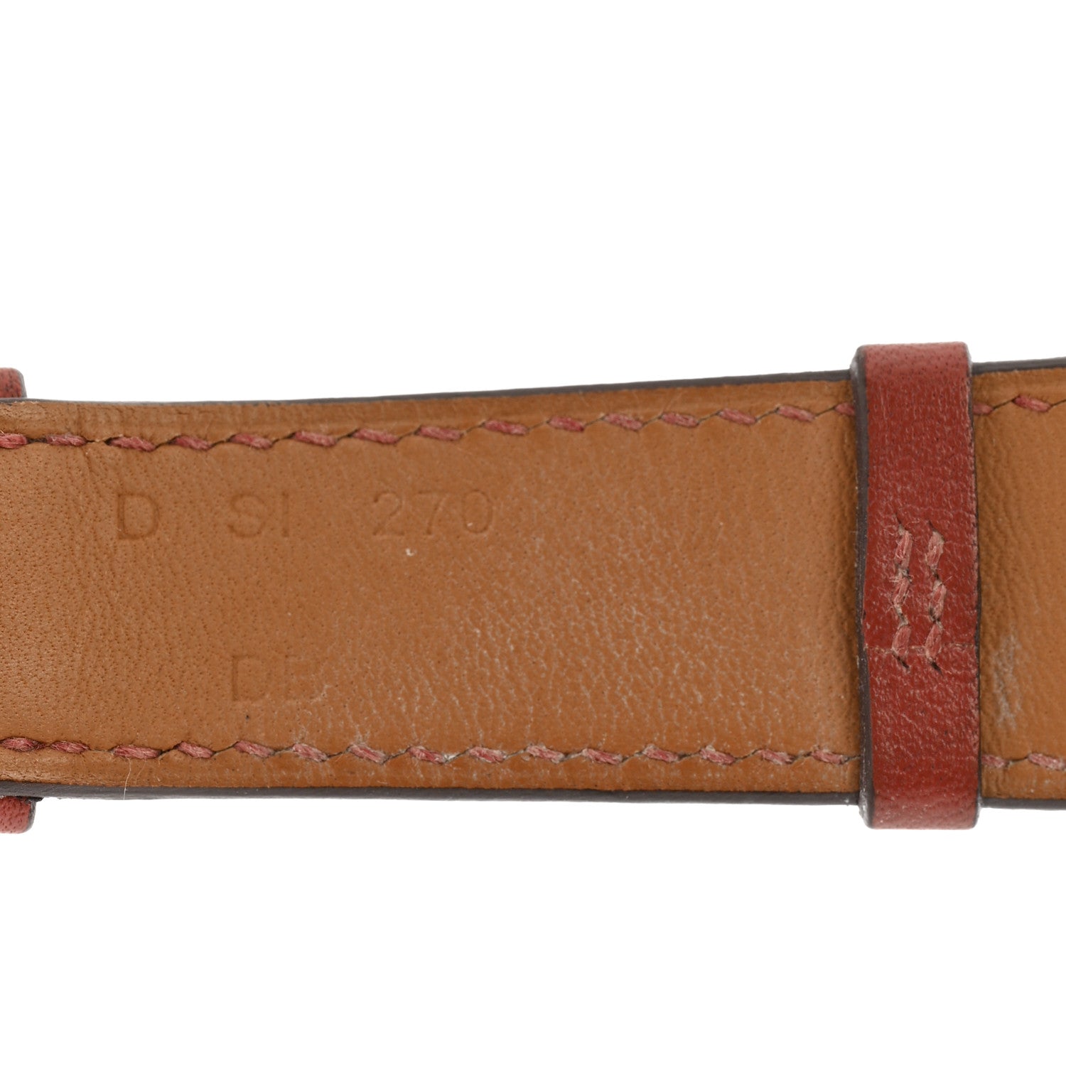 Hermes Swift Cavalleria Print 40mm Apple Double Tour Watch Strap 4 of 6