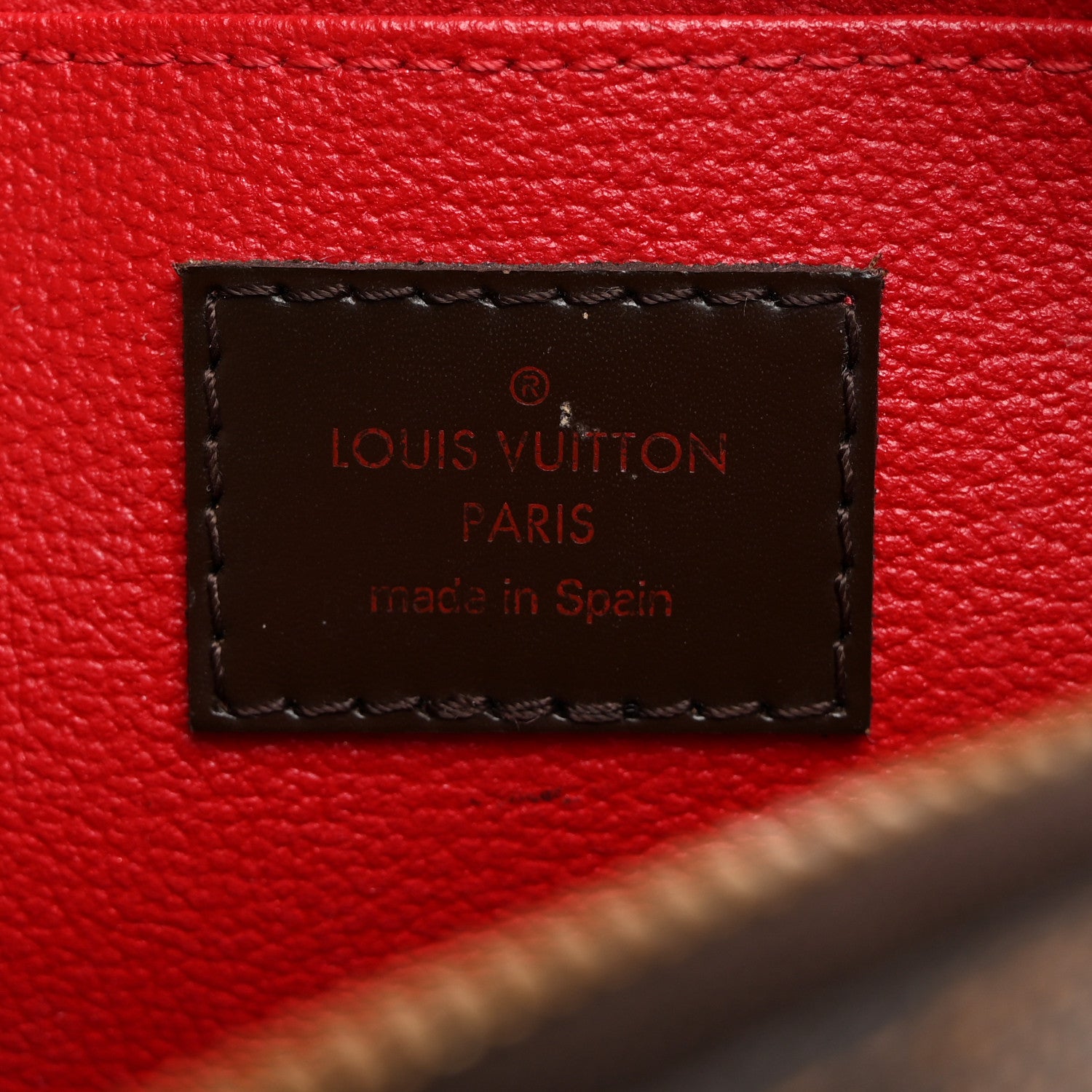 Louis Vuitton Damier Ebene Cosmetic Pouch 6 of 8