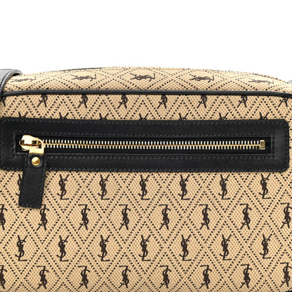 Saint Laurent Canvas Monogram All Over Camera Bag Beige 13 of 24