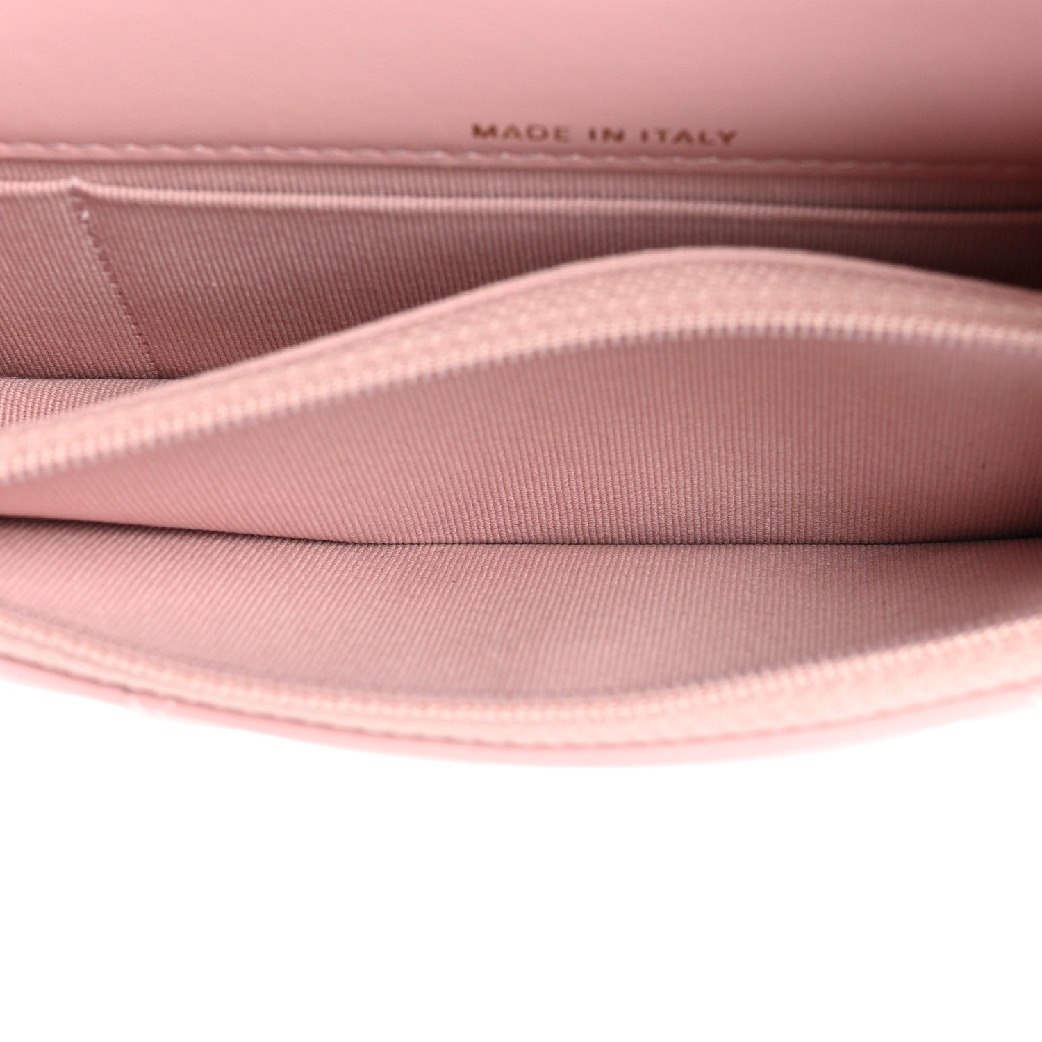 Chanel Lambskin Quilted Chanel 19 Belt Phone Holder Bag Pink 5 of 11