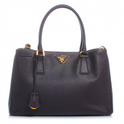 Prada Saffiano Lux Medium Tote Bordeaux 1 of 10