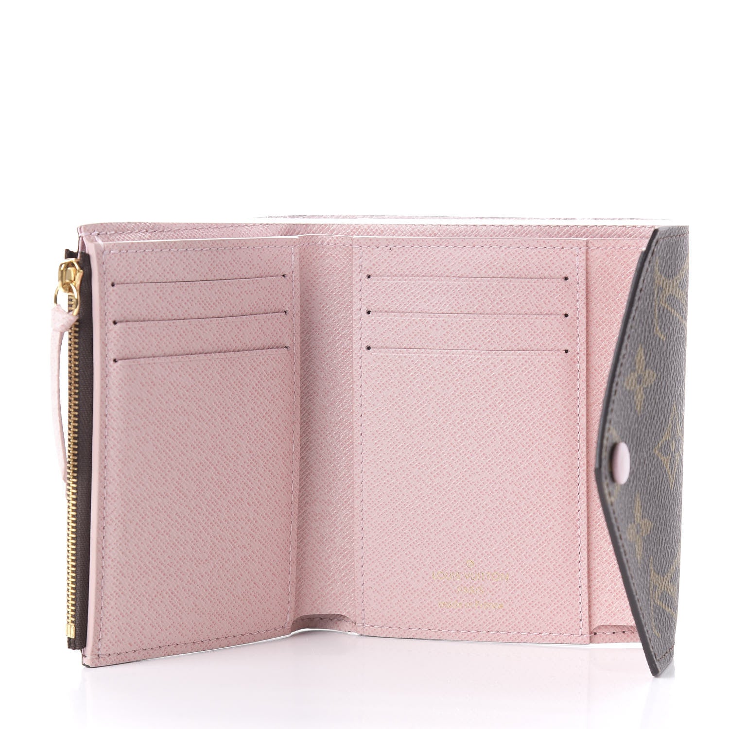 Louis Vuitton Monogram Victorine Wallet Rose Ballerine 5 of 11