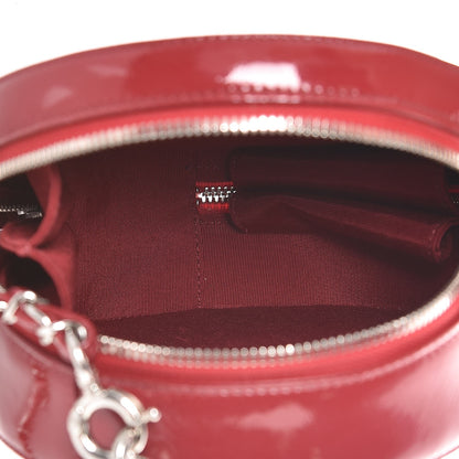 Chanel Glazed Calfskin Round As Earth Evening Bag Rouge 5 of 9