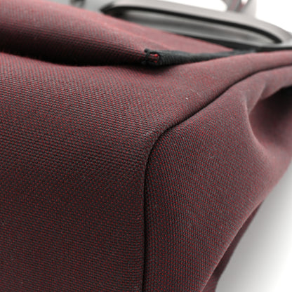 Hermes Military Toile Vache Hunter Herbag Zip PM 31 Rouge Sellier Ebene Black 14 of 15
