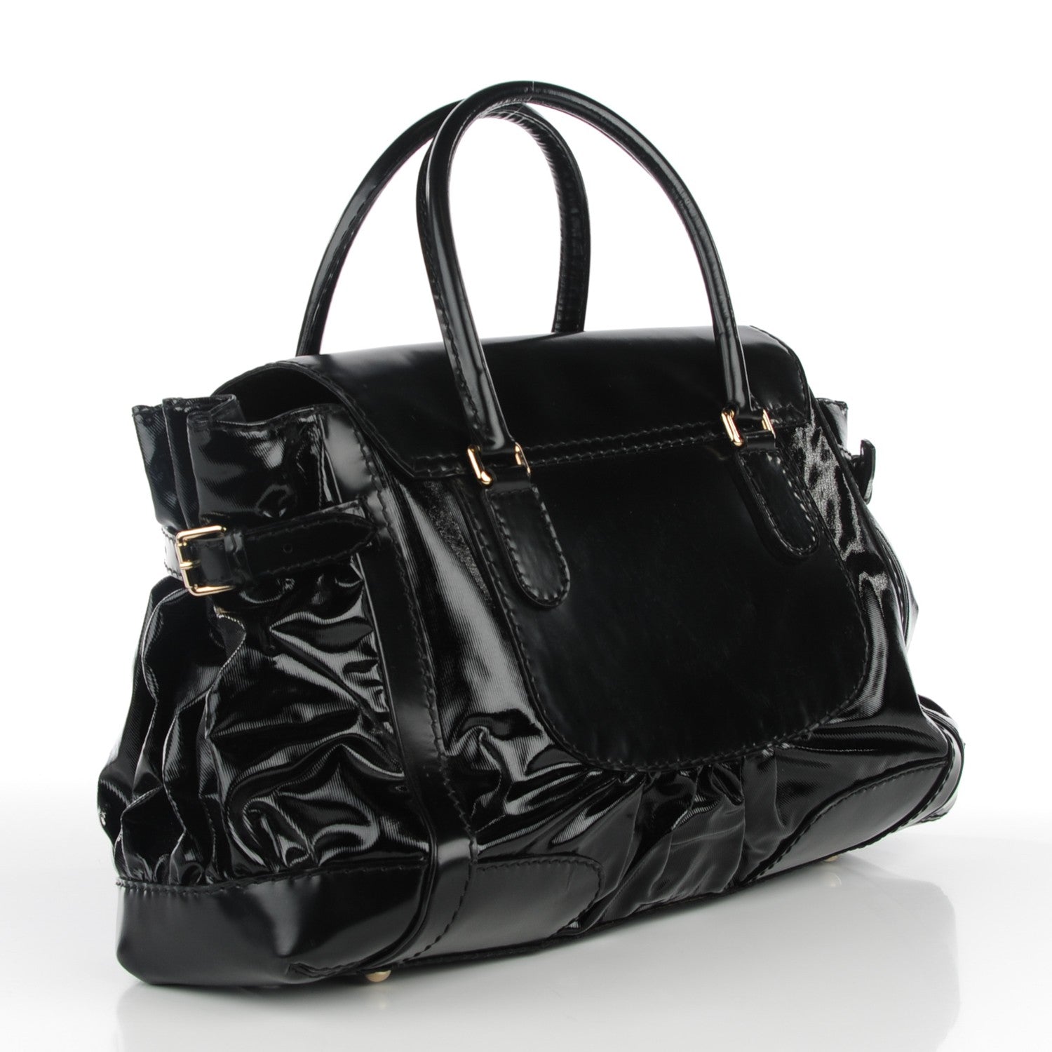 Gucci Dialux Large Queen Tote Black 3 of 7