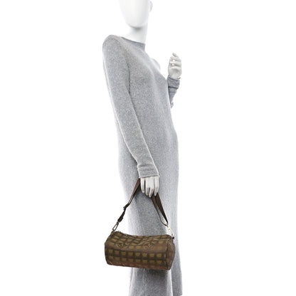 Chanel Nylon Travel Crossbody Bag Brown 2 of 11