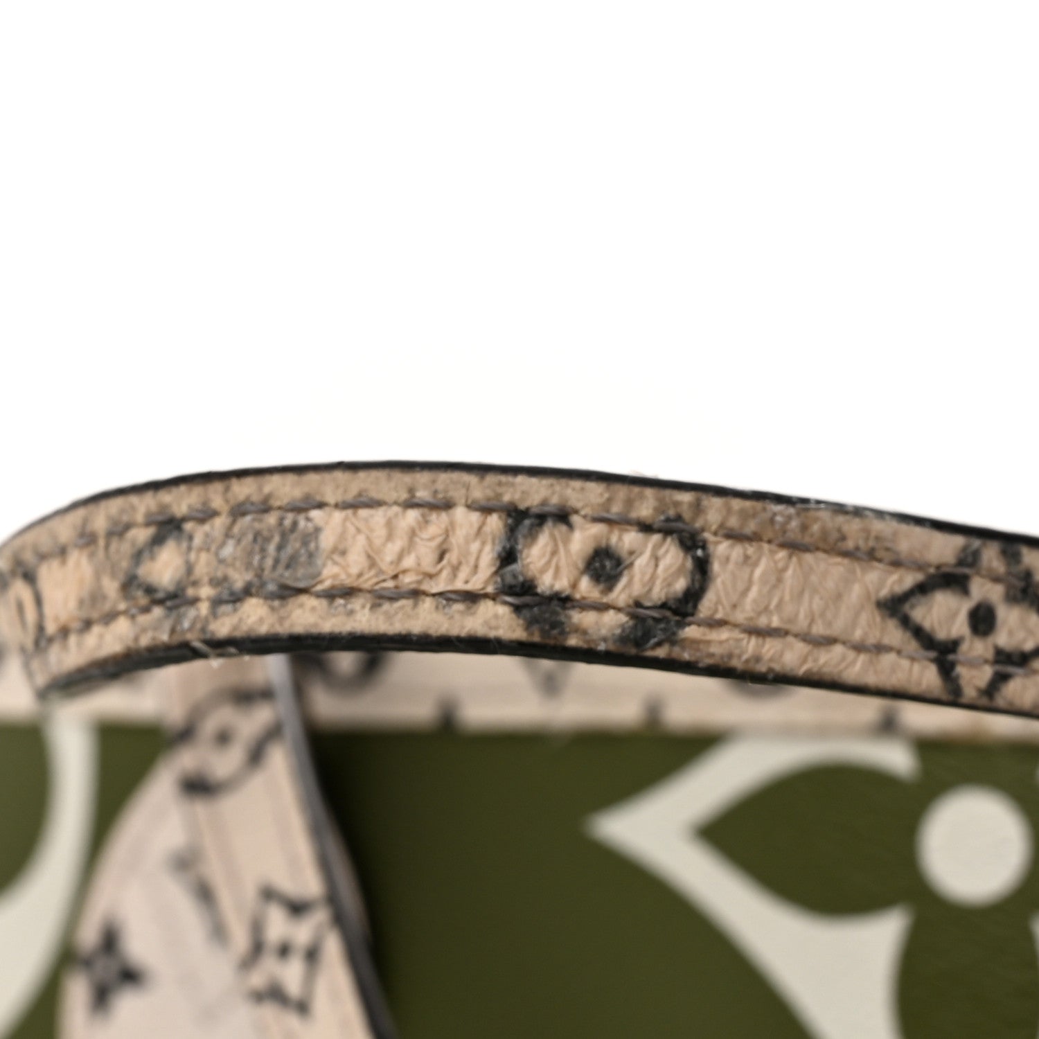 Louis Vuitton Monogram Giant Neverfull MM Kaki 12 of 14
