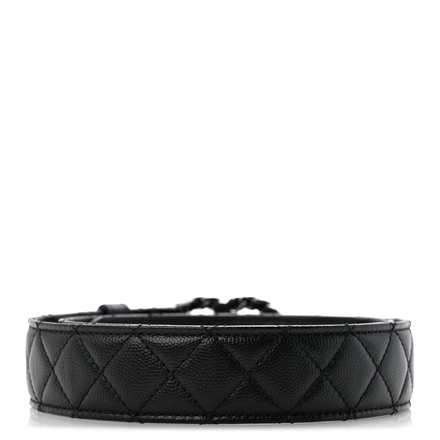 Chanel Caviar Quilted CC Chain Belt 80 32 Black 2 of 7