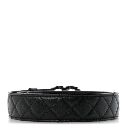 Chanel Caviar Quilted CC Chain Belt 80 32 Black 2 of 7