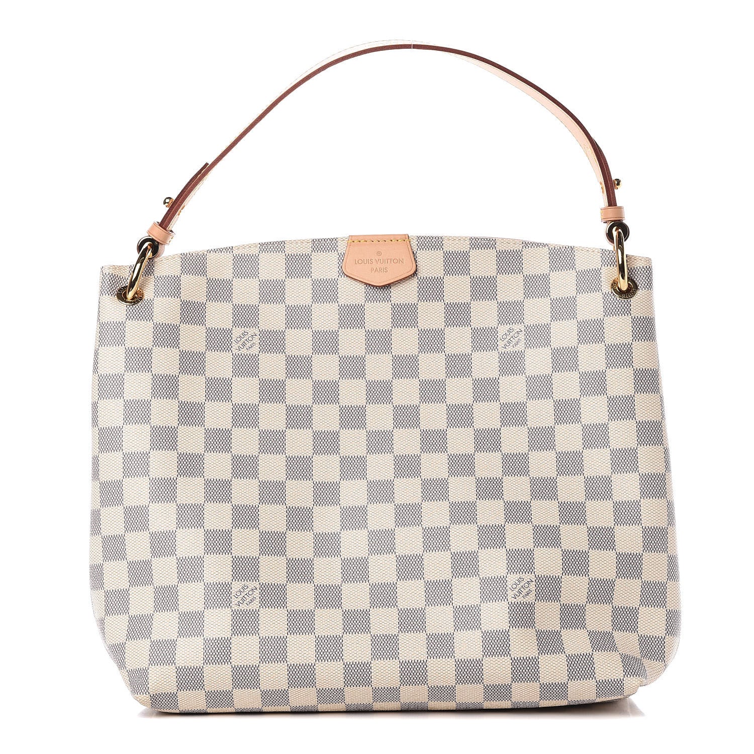 Louis Vuitton Damier Azur Graceful PM Rose Ballerine 1 of 11