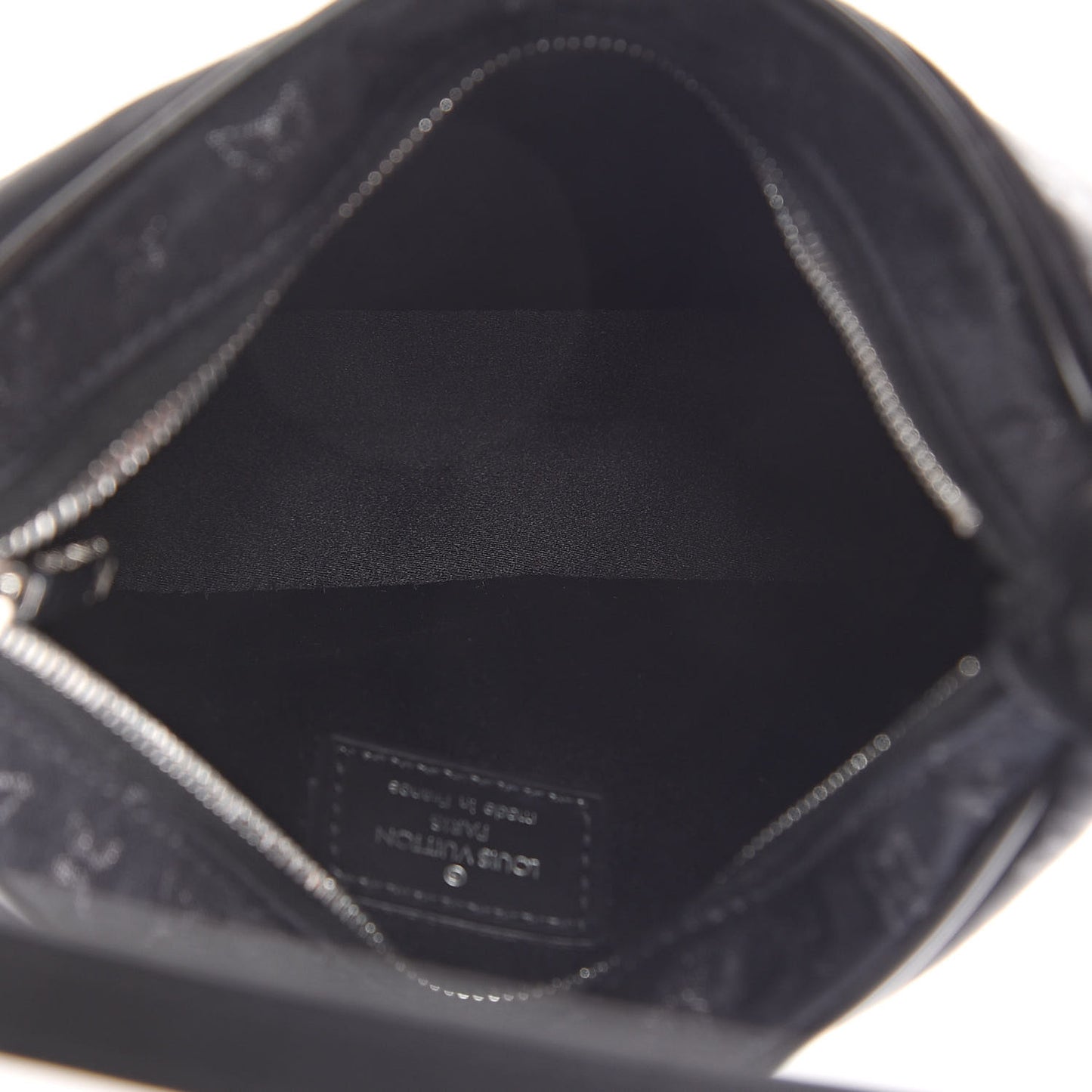 Satin Monogram Little Boulogne Black