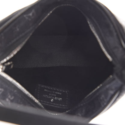 Louis Vuitton Satin Monogram Little Boulogne Black 5 of 10