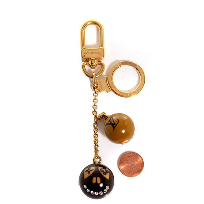 Louis Vuitton Halloween Jack and Lucie Key Holder Brown 2 of 5