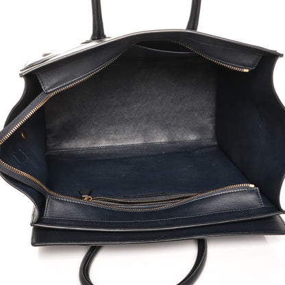 Celine Smooth Calfskin Small Luggage Navy Blue 5 of 7