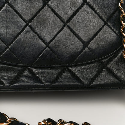 Chanel Lambskin Quilted Mini Square Flap Bag Black 31 of 35