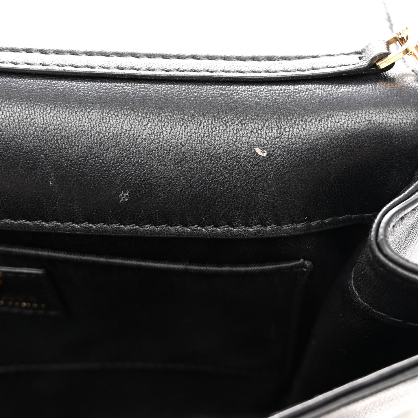 Vitello Palazzo Medusa Evening Clutch Bag Black