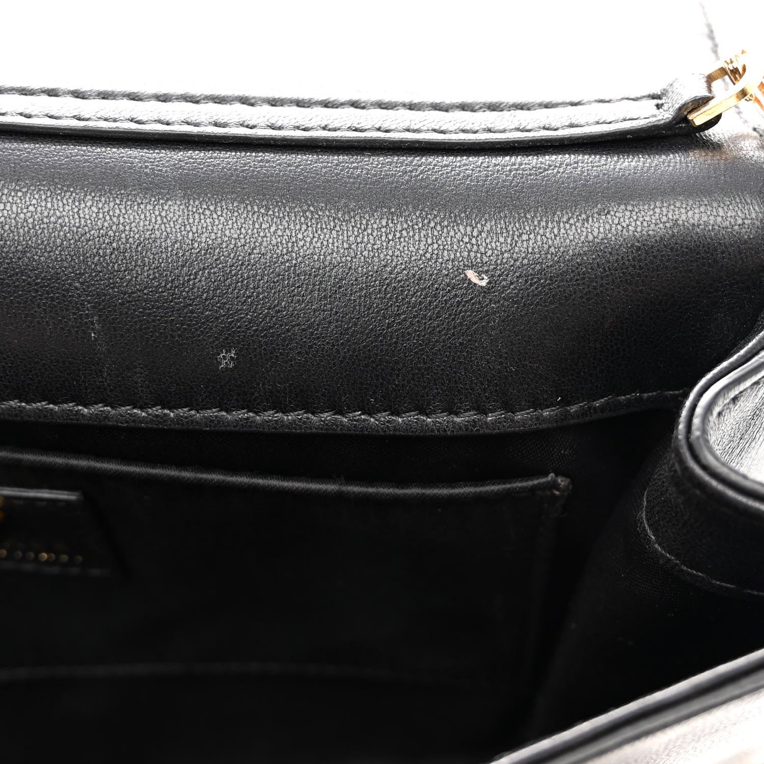 Versace Vitello Palazzo Medusa Evening Clutch Bag Black 10 of 10