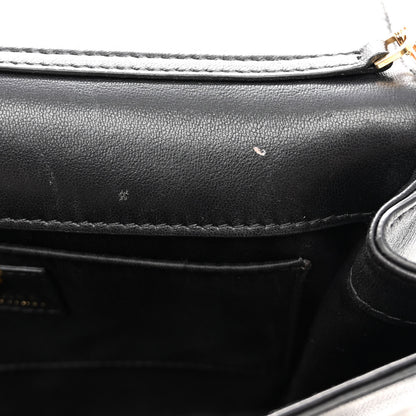 Versace Vitello Palazzo Medusa Evening Clutch Bag Black 10 of 10