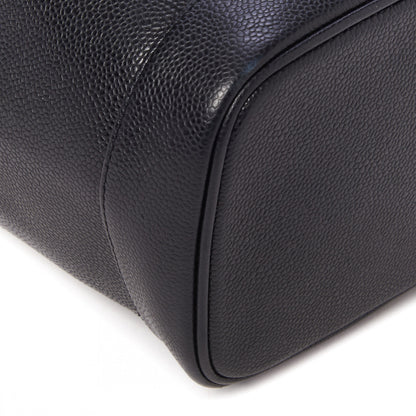 Chanel Caviar Vanity Cosmetic Case Black 6 of 10