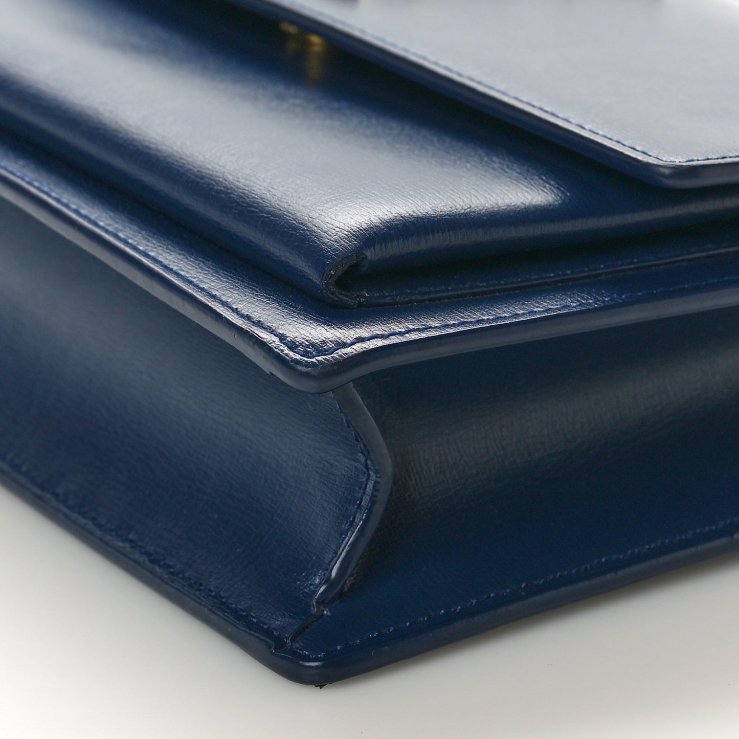 Calfskin Medium Monogram Sunset Blue Charron