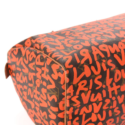 Louis Vuitton Monogram Graffiti Speedy 30 Orange 14 of 17