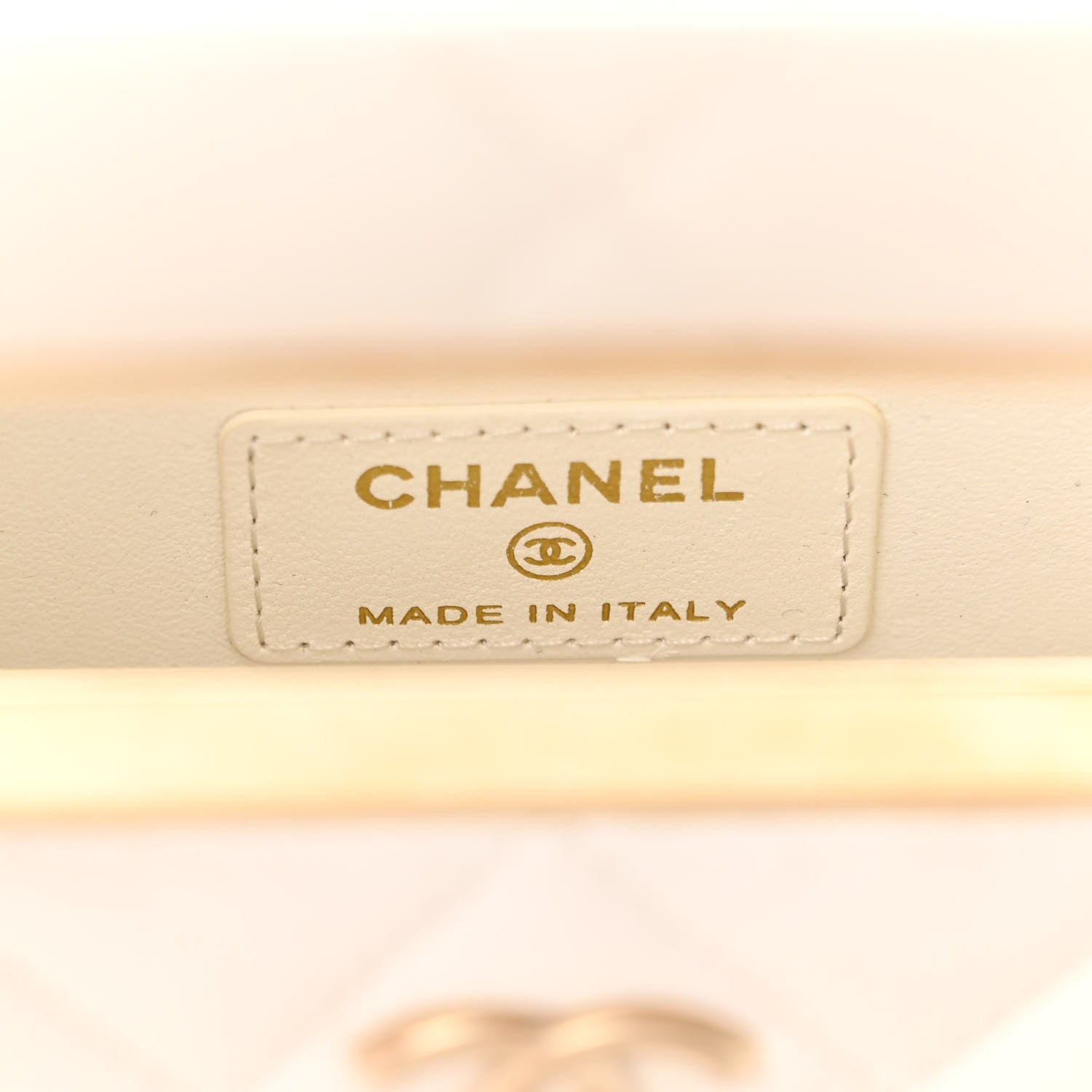 Chanel Caviar Quilted Evening Box Bag White 6 of 11