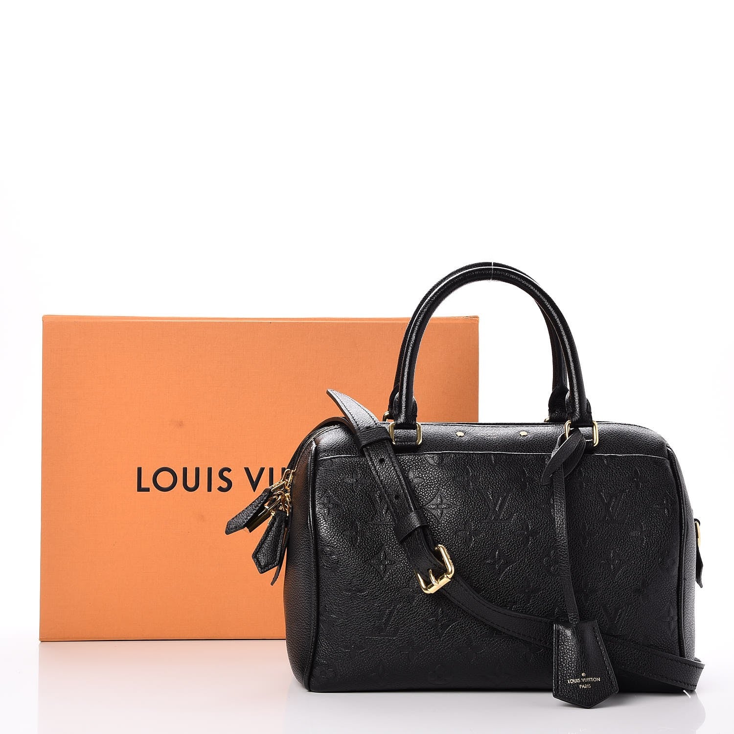 Louis Vuitton Empreinte Speedy Bandouliere 25 NM Black 9 of 9
