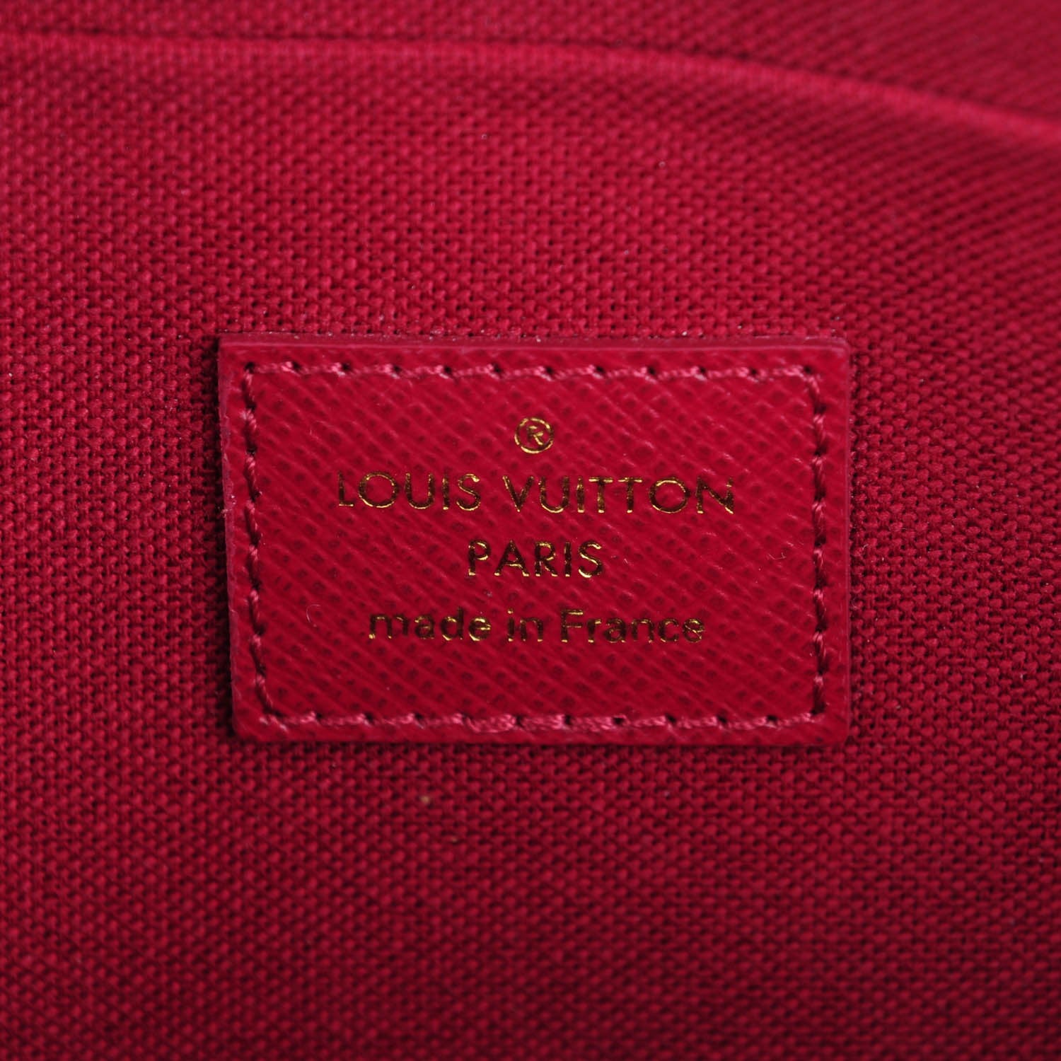 Louis Vuitton Monogram Pochette Felicie Chain Wallet Fuchsia 7 of 8