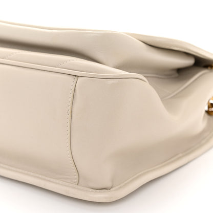 Saint Laurent Lambskin Matelasse Monogram Medium Niki Chain Satchel Crema Soft 9 of 9
