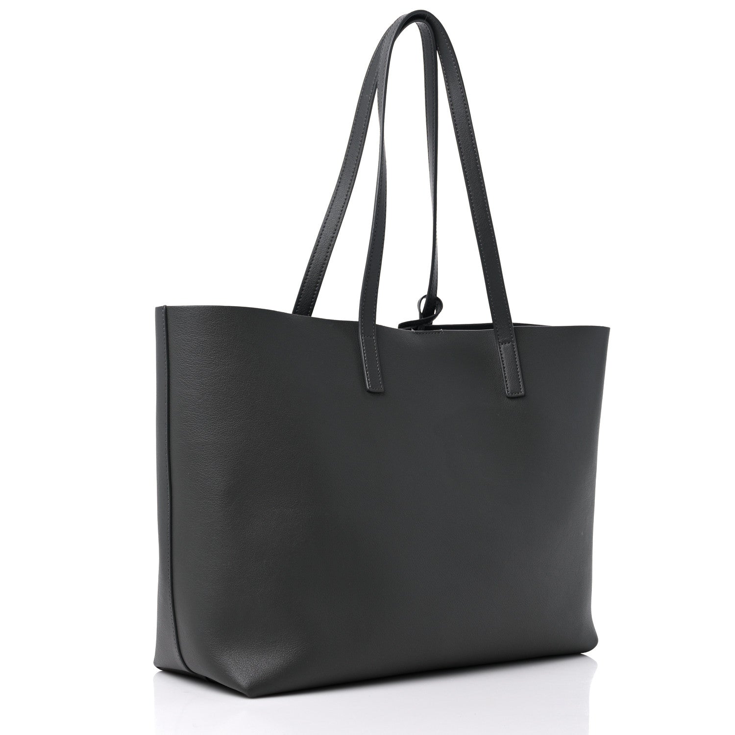 Saint Laurent Calfskin Large Shopping Tote Pebble 4 of 13