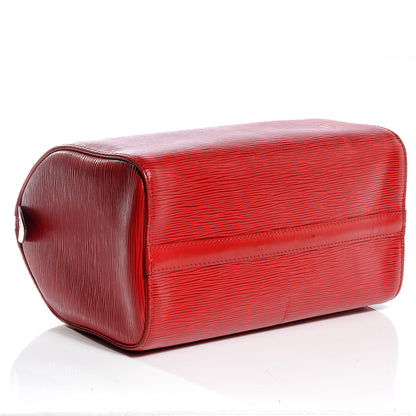 Louis Vuitton Epi Speedy 25 Rouge 4 of 7