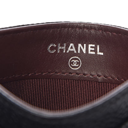 Chanel Caviar Quilted Card Holder Black 6 of 9