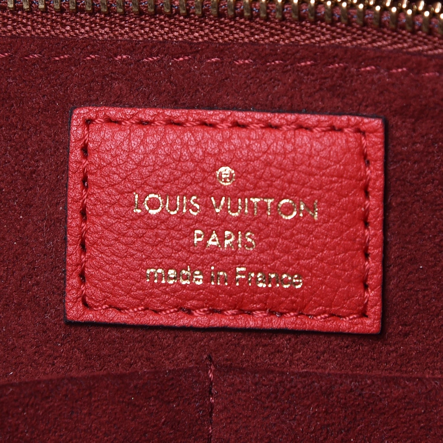 Louis Vuitton Calfskin Monogram Kimono Tote Cherry 7 of 7