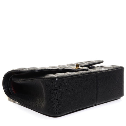 Chanel Caviar Quilted Jumbo Double Flap Black 4 of 20