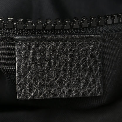 Gucci Nylon Monogram Mini Flat Messenger Bag Black 6 of 11